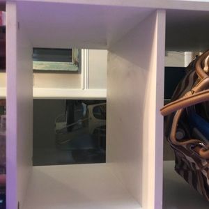 Bunk bed desk shelves storage  stairs to bed